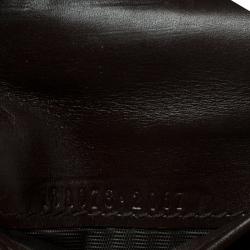 Gucci Brown Guccissima Leather Web Bifold Wallet 