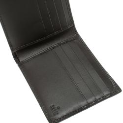 Gucci Dark Brown Guccissima Bifold Wallet 