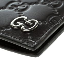 Gucci Dark Brown Guccissima Bifold Wallet 