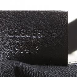 Gucci Black Diamante Leather Hilary Messenger Bag