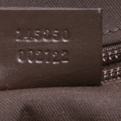 Gucci Beige/Ebony GG Canvas Large Messenger Bag