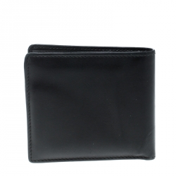Gucci Black Leather Bifold Wallet