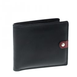 Gucci Black Leather Bifold Wallet