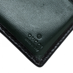 Gucci Black Leather Bifold Wallet
