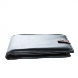 Gucci Black Leather Bifold Wallet