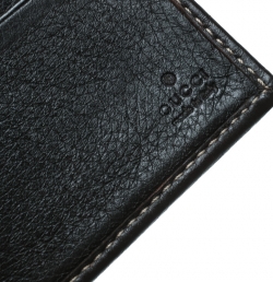 Gucci Beige/Brown GG Canvas and Leather Bifold Wallet