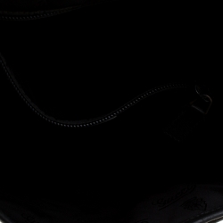 Gucci Black Guccissima Leather Messenger Bag