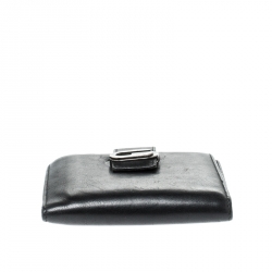 Gucci Black Leather Bi-Fold Wallet
