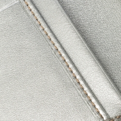 Gucci Silver Guccissima Leather Bifold Wallet