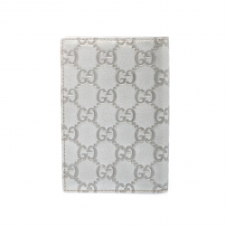 Gucci Silver Guccissima Leather Bifold Wallet