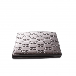 Gucci Brown Guccissima Leather Travel Frame Holder
