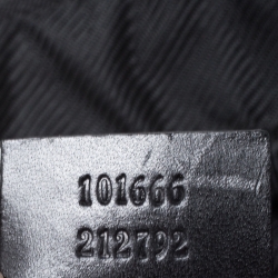 Gucci Black GG Canvas and Leather Briefcase