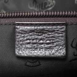 Pre Owned Gucci Dark Brown Guccissima Leather Laptop Bag