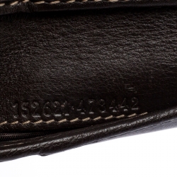 Gucci Beige GG Canvas Web Bifold Wallet