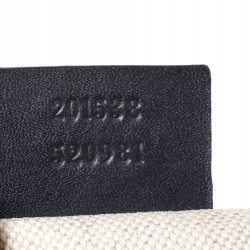Gucci Navy Blue GG Supreme Coated Canvas Messenger Bag