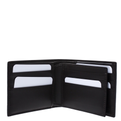 Gucci Dark Brown Micro Guccissima Leather Bifold Wallet