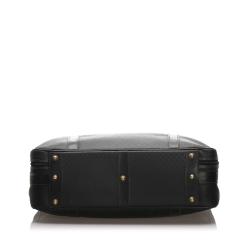Gucci Black Micro Guccissima Canvas Travel Bag