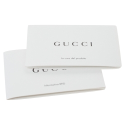 مملوكة مسبقًا Gucci Beige GG Supreme Canvas Ophidia Web Toiletry Pouch