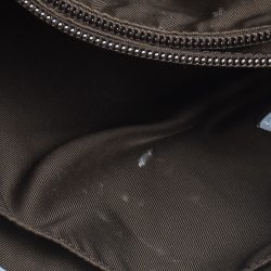 Gucci Beige/Blue GG Supreme Canvas and Leather Zoo Birds Messenger Bag