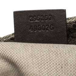 Gucci Beige/Brown GG Supreme Canvas and Leather Crossbody Bag