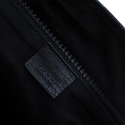 Gucci Black GG Coated Canvas Messenger Bag