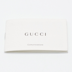 Pre Owned Gucci Black GG Nylon and Leather Messenger Bag