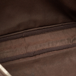 Gucci Brown Diamante Leather Briefcase