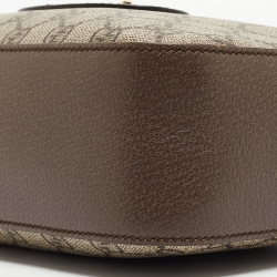 Gucci Brown/Beige GG Supreme Canvas Neo Vintage Messenger Bag