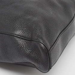 Gucci Black Leather Briefcase Bag