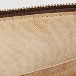 Gucci Beige GG Supreme Canvas Neo Vintage Pouch