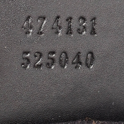 Gucci Black GG Supreme Canvas and Leather Medium  Carry-On Duffle Bag