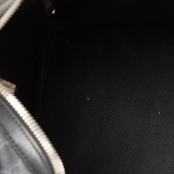 Gucci Black GG Supreme Canvas and Leather Medium  Carry-On Duffle Bag