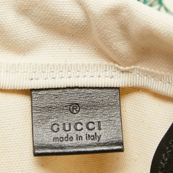 Gucci Off White Canvas Chateau Marmont Drawstring Laundry Tote