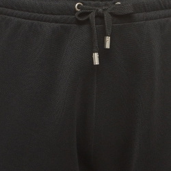 Gucci Black Side Strip Cotton Jersey Track Pants XS