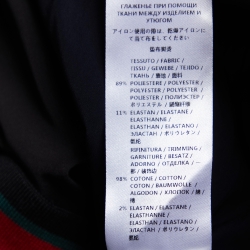 Gucci Equestrian Black Synthetic Zip Up Jacket S