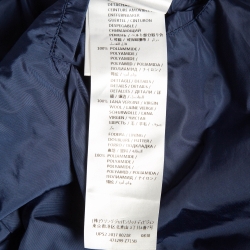 Gucci Black Printed Synthetic Zip-Up Jacket L