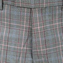 Gucci Monochrome Glen Plaid Tailored Suit L