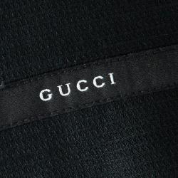 Gucci Dark Green Cotton Long Sleeve Button Front Shirt XXXL