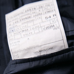 Gucci Navy Blue Tailored Two Button Wool Blazer XXL  