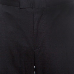 Pre Owned Gucci Black Wool Tailored Trousers XXL