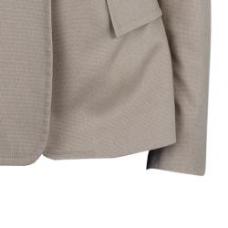 مملوكة مسبقًا Gucci Beige Cotton Blazer L