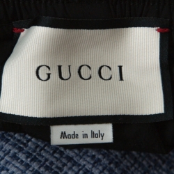 Gucci Black Synthetic Tech Web Stripe Drawstring Shorts S