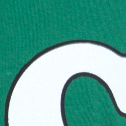 Gucci Green Baby Logo Print Cotton Distressed Detail T-Shirt M