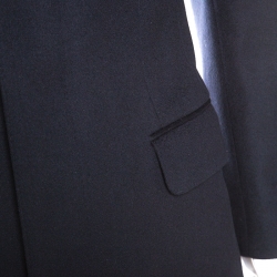 Gucci Midnight Blue Wool Long Coat XS