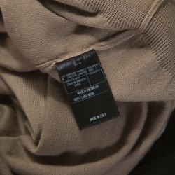 Gucci Beige Wool Knit Long Sleeve Sweater S