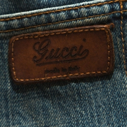 Gucci Blue Denim Straight Fit Jeans S