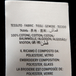 Pre Owned Gucci Black Logo Print Cotton Embellished Sweatshirt S