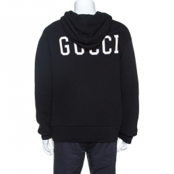 Pre Owned سويتر هودي غوتشي باتشات Gucci و Pirates تريكو أسود M