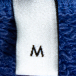 Pre Owned Gucci Purple Logo Print Cotton Washed Effect Hooded Sweatshirt M