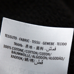 Pre Owned سويتشيرت غوتشي هودي قطن طباعة غوتشي سيتيز أسود M